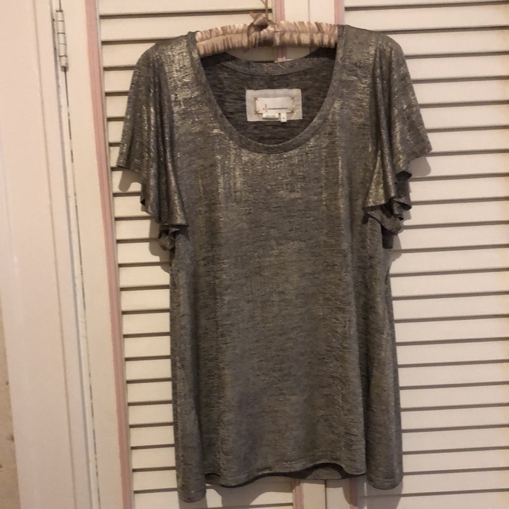 Anthropologie short sleeve top